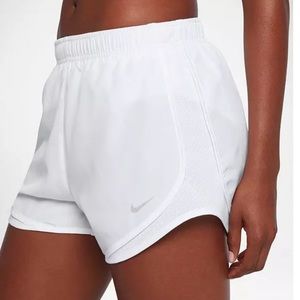 Nike Tempo Women's Brief-Lined Running Shorts
White/white trim, Sizes XS & L